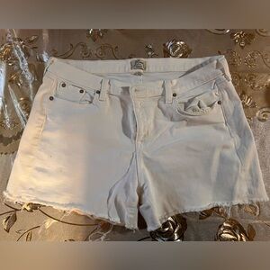 J. Crew Women's White Jean Shorts